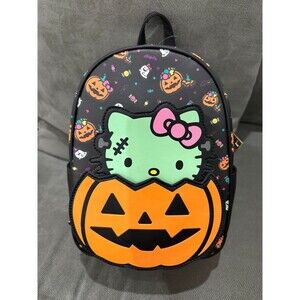Sanrio Hello Kitty Halloween Backpack Her Universe Mummy Pumpkins Ghost
